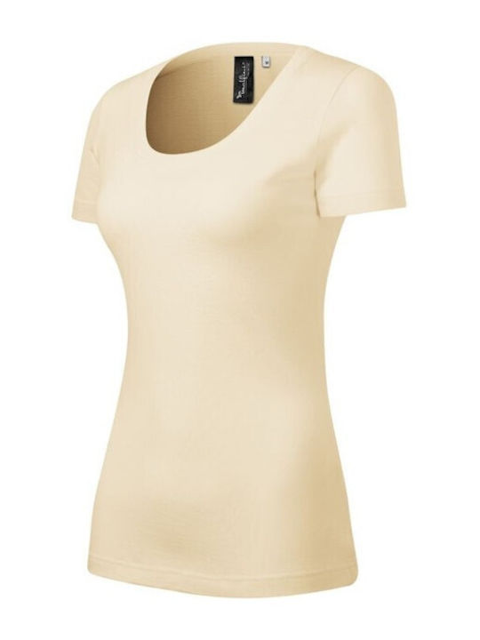 Malfini Werbe-T-Shirt in Beige Farbe