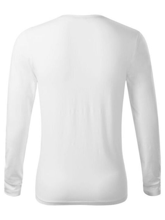 Malfini Men's Long Sleeve Promotional Blouse White