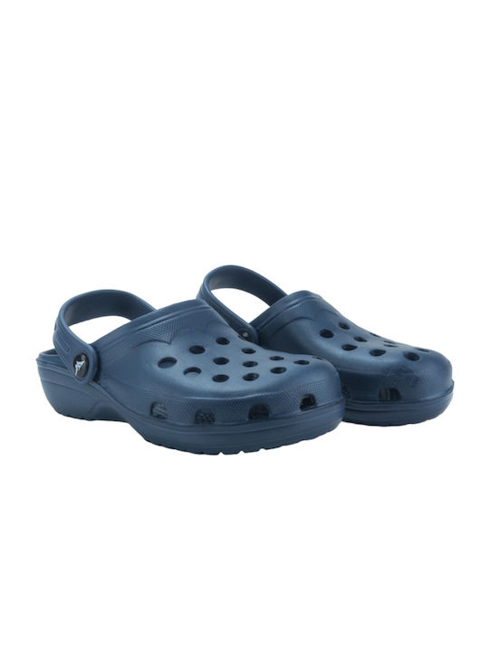 Jomix SD7885 Damen Clogs Blau