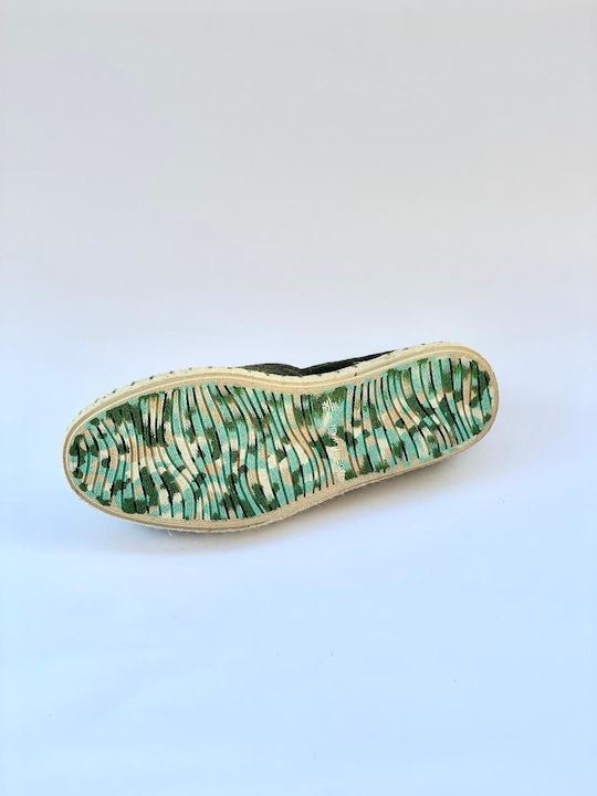 Espadrile dama în culoarea Kaki