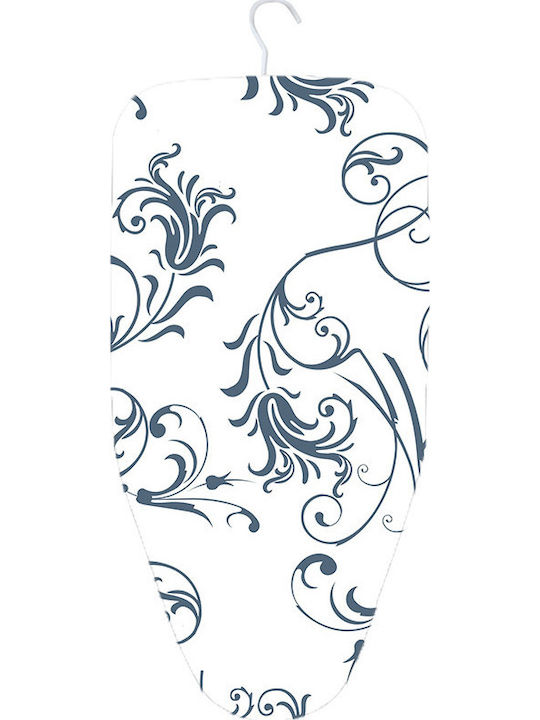 Vesta Floral Swirls Ironing Board for Steam Iron Tabletop 75x34x15cm