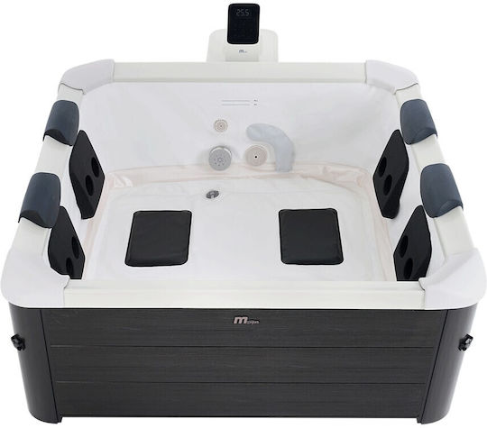 MSpa Oslo Outdoor Freestanding Bathtub with Hydromassage 160x160cm MSpa Oslo Outdoor Freestanding Bathtub with Hydromassage 160x160cm