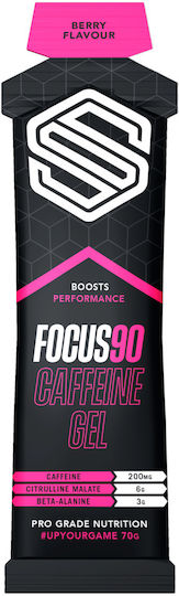 Soccer Supplement Focus 90 Caffeine Gel Berry 12 x 70gr
