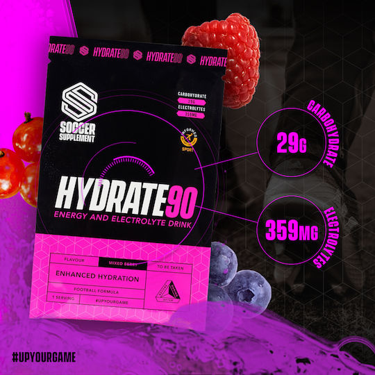 Soccer Supplement Hydrate 90 Mixed Berry 20 eff. tabs