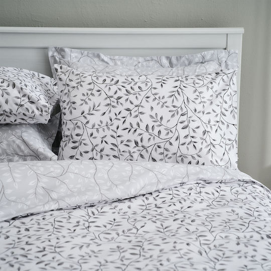 Charalambidis Textiles Bettbezug Doppelbett 200x240 Olive Grey