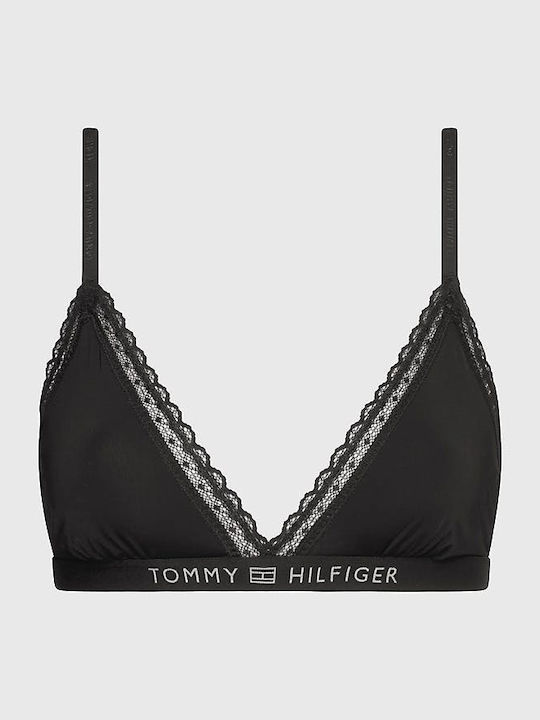 Tommy Hilfiger Bralette Σουτιέν Μαύρο