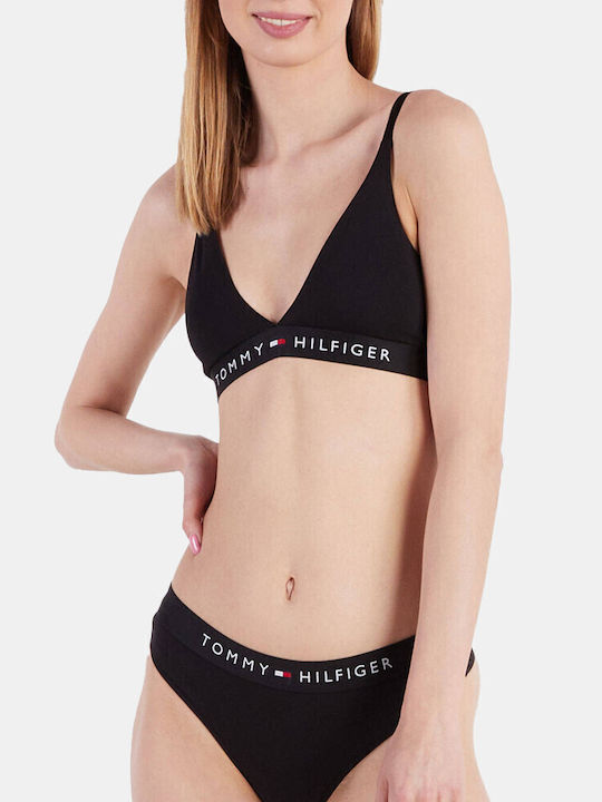 Tommy Hilfiger Schwarz Damen Bralette-BH