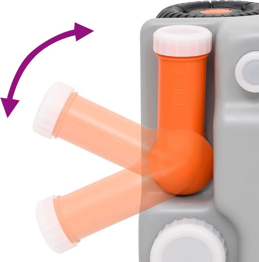 vidaXL Plastic Jerry Can 75lt 154412