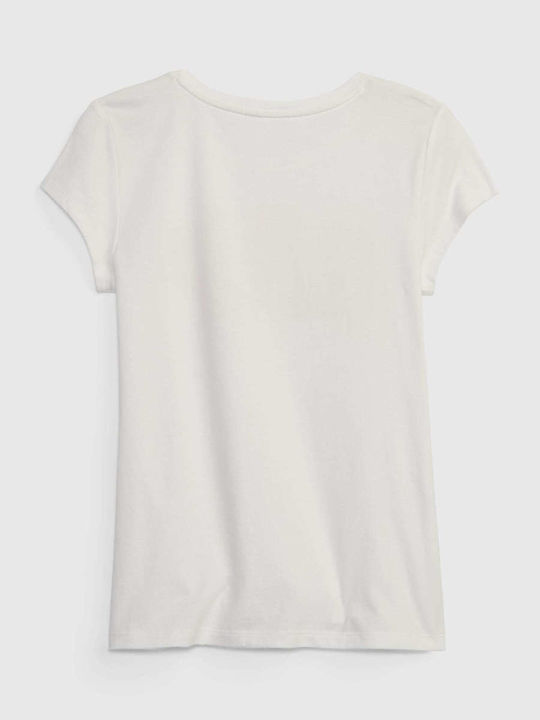 GAP Children's Blouse Short Sleeve White