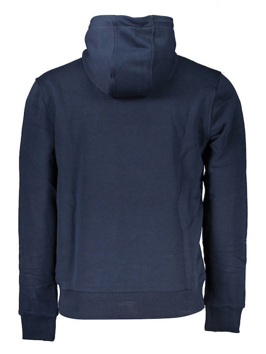 Roberto Cavalli Men's Sweatshirt with Hood Blue