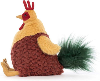 Jellycat Plush Ο Πετεινός Easter Cluny Cockerel Rooster for 3+ Years 22 cm