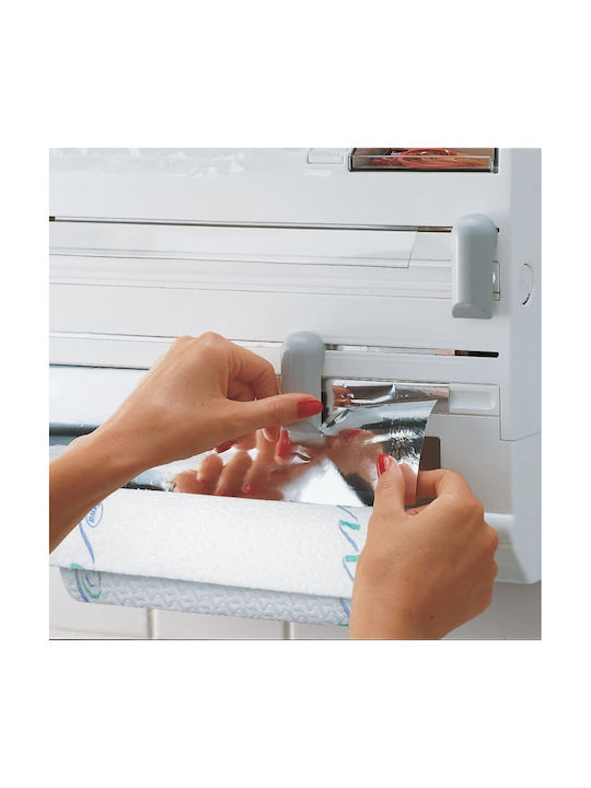 Leifheit Parat Paper Towel Holder Wall Mounted Plastic White 25723