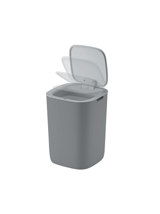 Eko Coș De Gunoi Morandi Plastic Cu Senzor Gri 12lt