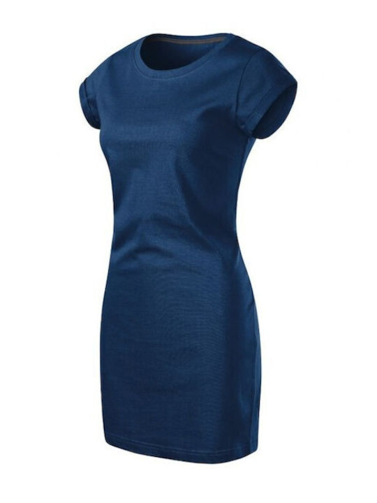 Malfini Summer Mini Dress Blue