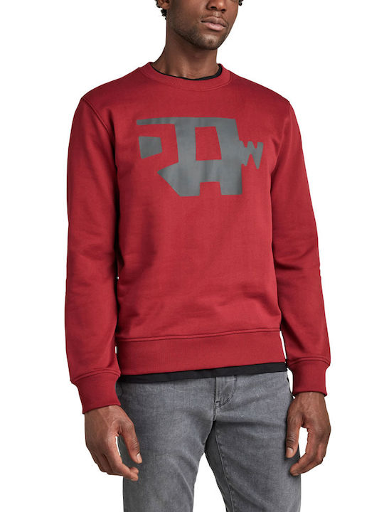 G-Star Raw Abstract Men's Sweatshirt Red