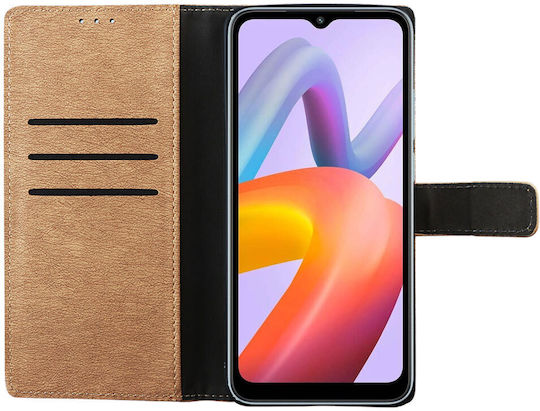 Volte-Tel Allure Magnet Clip Книга Изкуствена кожа Златист (Redmi A1 / A2)