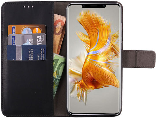 Volte-Tel Allure Magnet Clip Book Δερματίνης Μαύρο (Huawei Mate 50 Pro)