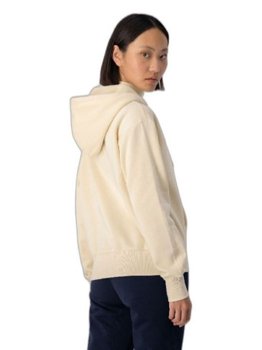 Champion Women's Hooded Sweatshirt Beige