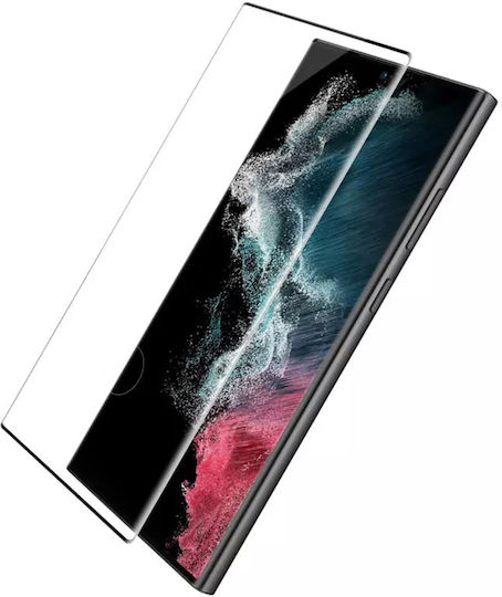 Nillkin CP+ Max Full Face Tempered Glass Negru (Galaxy S23 Ultra)