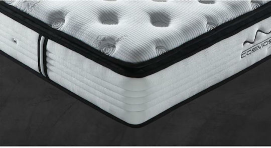 Cosmostrom Cashmere Double Anatomic Saltea 150x200x30cm cu Suprapozabil