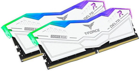 TeamGroup Delta 32GB DDR5 RAM with 2 Modules (2x16GB) and 7200 Speed for Desktop