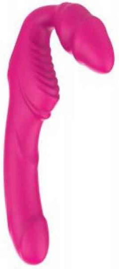 Toyz4lovers Elys Love Gun Strapless Strap On with Dildo with Vibration in Pink Color