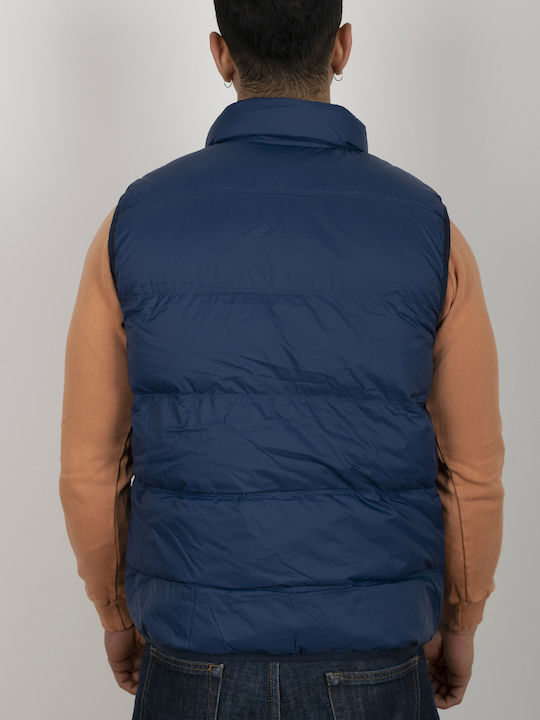 La Martina Men's Sleeveless Jacket Blue