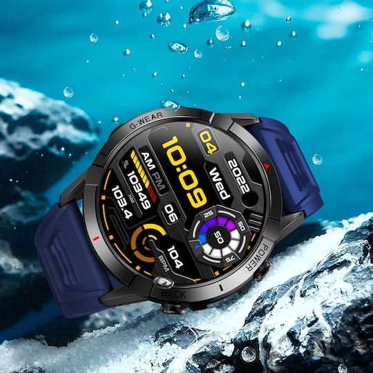 Aoke NX10 Smartwatch with Heart Rate Monitor (Orange)