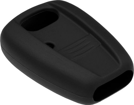 Car Key Cover Case made of with 1 Buttons for Fiat in Black Color