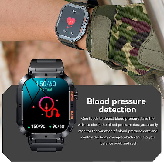 Aoke K57 Pro Smartwatch (Orange)