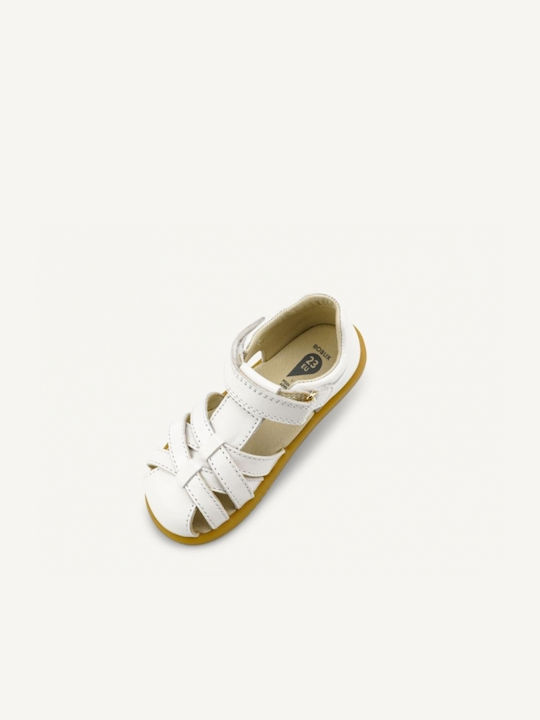 Sandale Tip Pantof Anatomici Albe