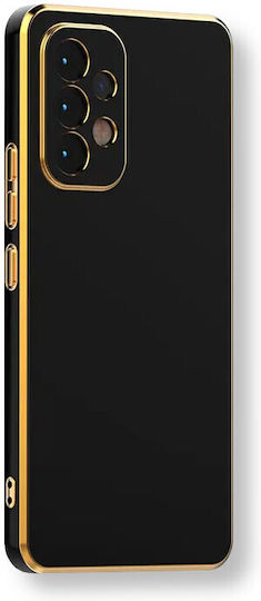 Bodycell Gold Plated Back Cover Silicone Black (Galaxy A13 4G) BG-00040