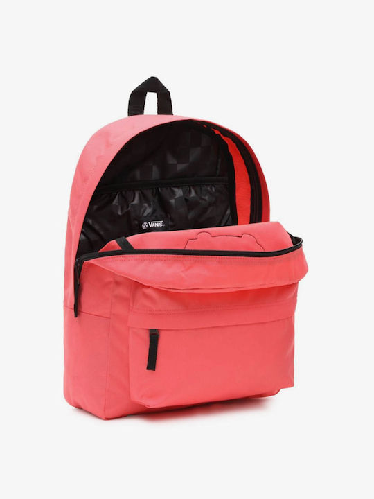 Vans Realm School Bag Backpack Junior High-High School Calypso Coral