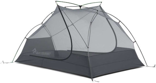 Sea to Summit Telos TR2 Bikepack Tent Καλοκαιρινή Σκηνή Camping Igloo Ορειβασίας Πράσινη με Διπλό Πανί για 2 Άτομα Αδιάβροχη 215x135εκ.