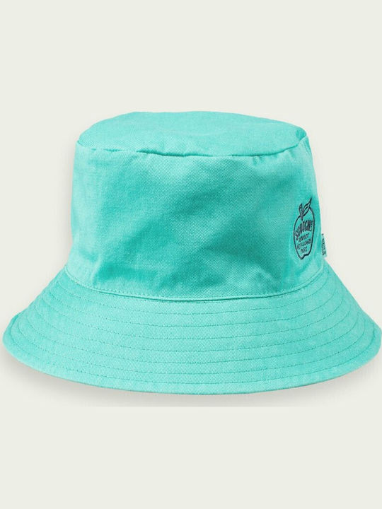 Scotch & Soda Текстилно Мъжко Кафе Тип Bucket Син