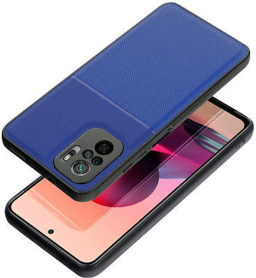 Forcell Noble Back Cover Δερματίνης Ανθεκτική Μπλε (Redmi Note 12 Pro+)