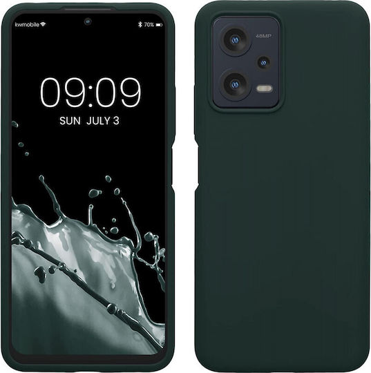 KWmobile Rubberized Back Cover Σιλικόνης Πράσινο (Redmi Note 12 5G / Poco X5 5G)