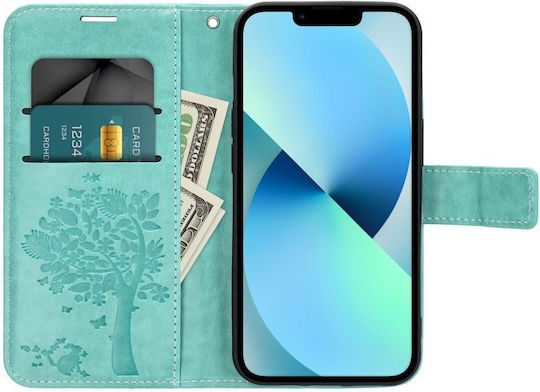 Forcell Mezzo Wallet Δερματίνης Dreamcatcher Green (5G)