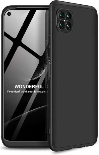 GKK + Screen Protector 360 Full Cover Silicone / Plastic Black (Honor X8)