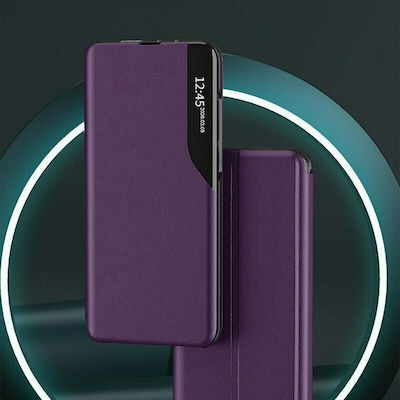 Techsuit eFold Series Plastic Book Purple (Galaxy A13 4G)