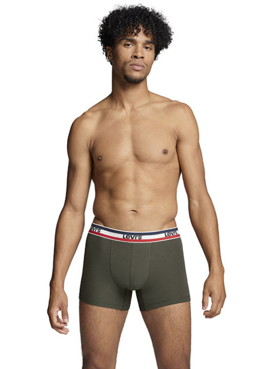 Ανδρικά Μποξεράκια Black/Grey/Olive 3Pack