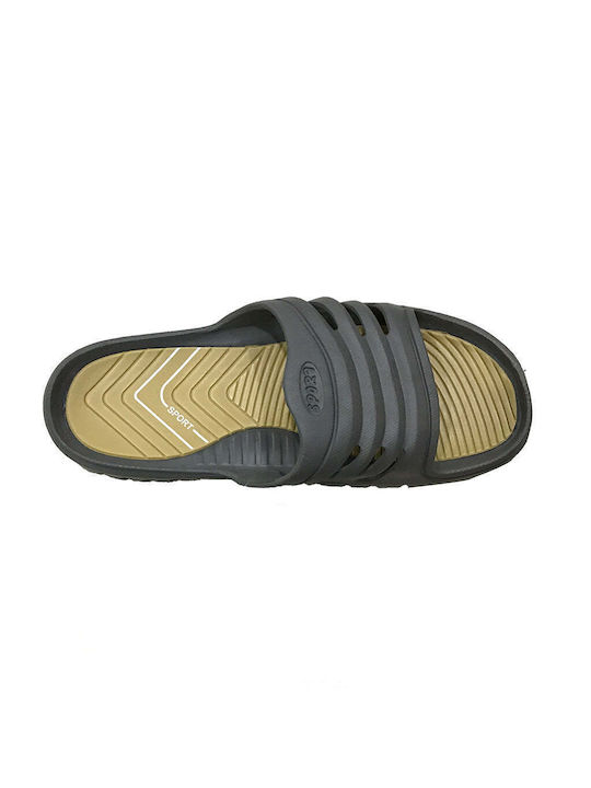 Ustyle Men's Slides Gray