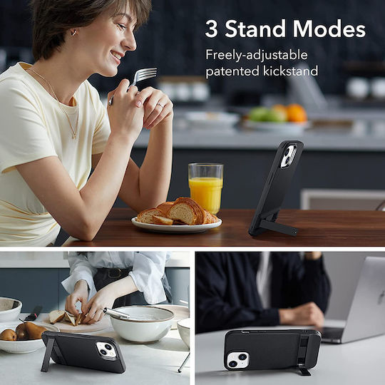 ESR Air Shield Boost Umschlag Rückseite Silikon Schwarz (iPhone 14 Plus)