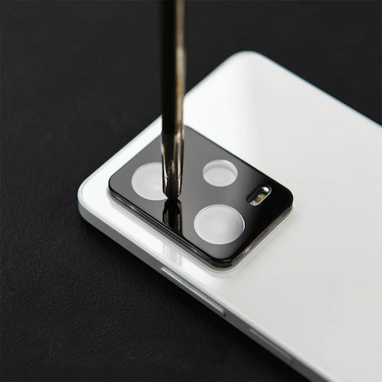 Techsuit Full Προστασία Κάμερας Tempered Glass Μαύρο για το Redmi Note 12 / Poco X5