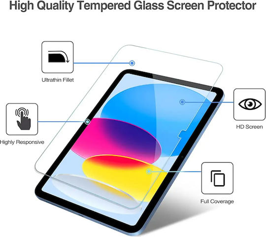 Lito 2.5D Tempered Glass (iPad 10 (2022) 10.9)