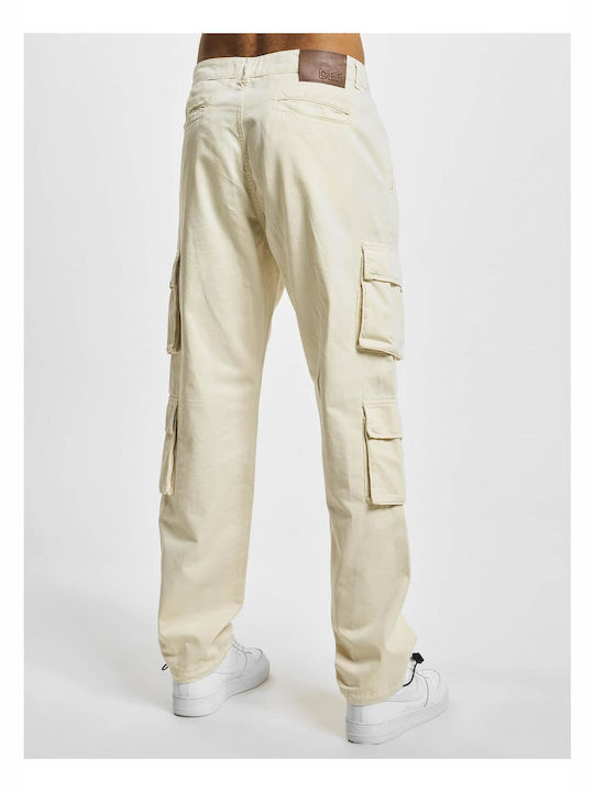 Def DFCP049 Men's Trousers Cargo Beige DFCP049-00003