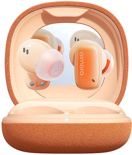 Baseus Air Nora 2 In-Ear Bluetooth-Freisprecheinrichtung Kopfhörer mit Ladeetui Orange