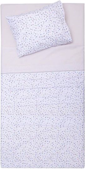 Viopros Сет Чаршафи с Ластик 120x200+25см. Нина Бежов 3бр