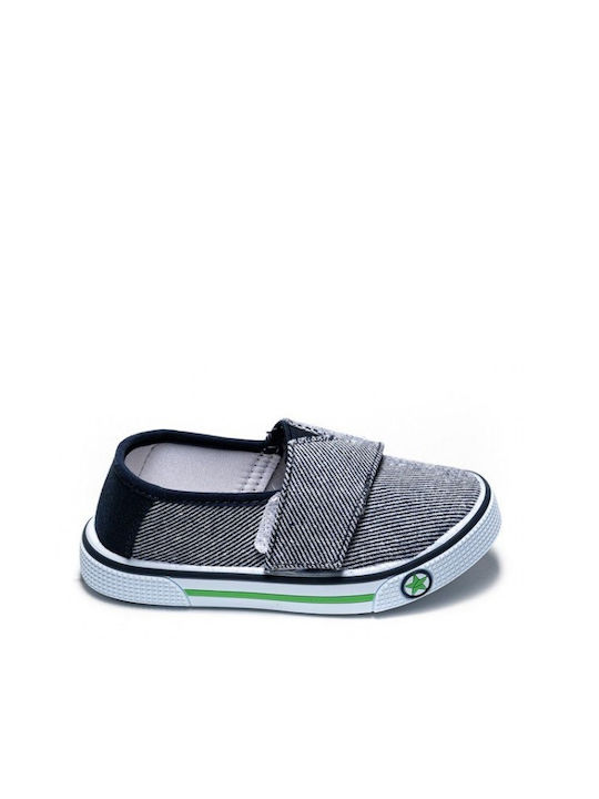 TOUTI sneakers for kids in grey color with sticker