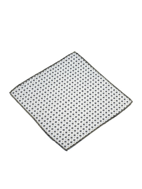 Legend Accessories Σετ Ανδρικής Γραβάτας με Σχέδια σε Ασημί Χρώμα